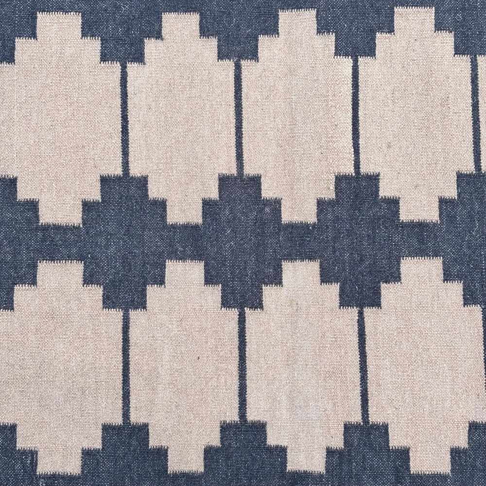 Handcrafted Multicolor Wool Vintage Dhurrie For Living